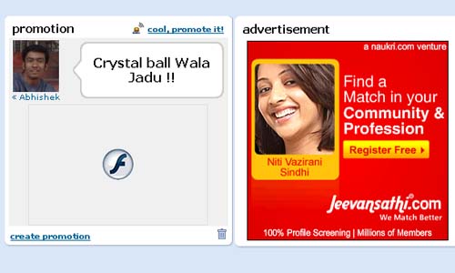 Orkut Promotion - to promote google ads